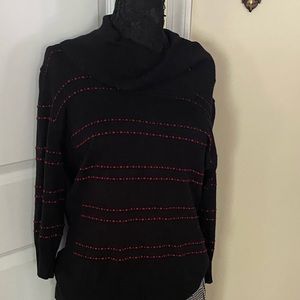 Apt 9 Black and Red Sweater